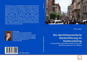 Buchtitel "Die identitätsorientierte Markenführung im Stadtmarketing"
